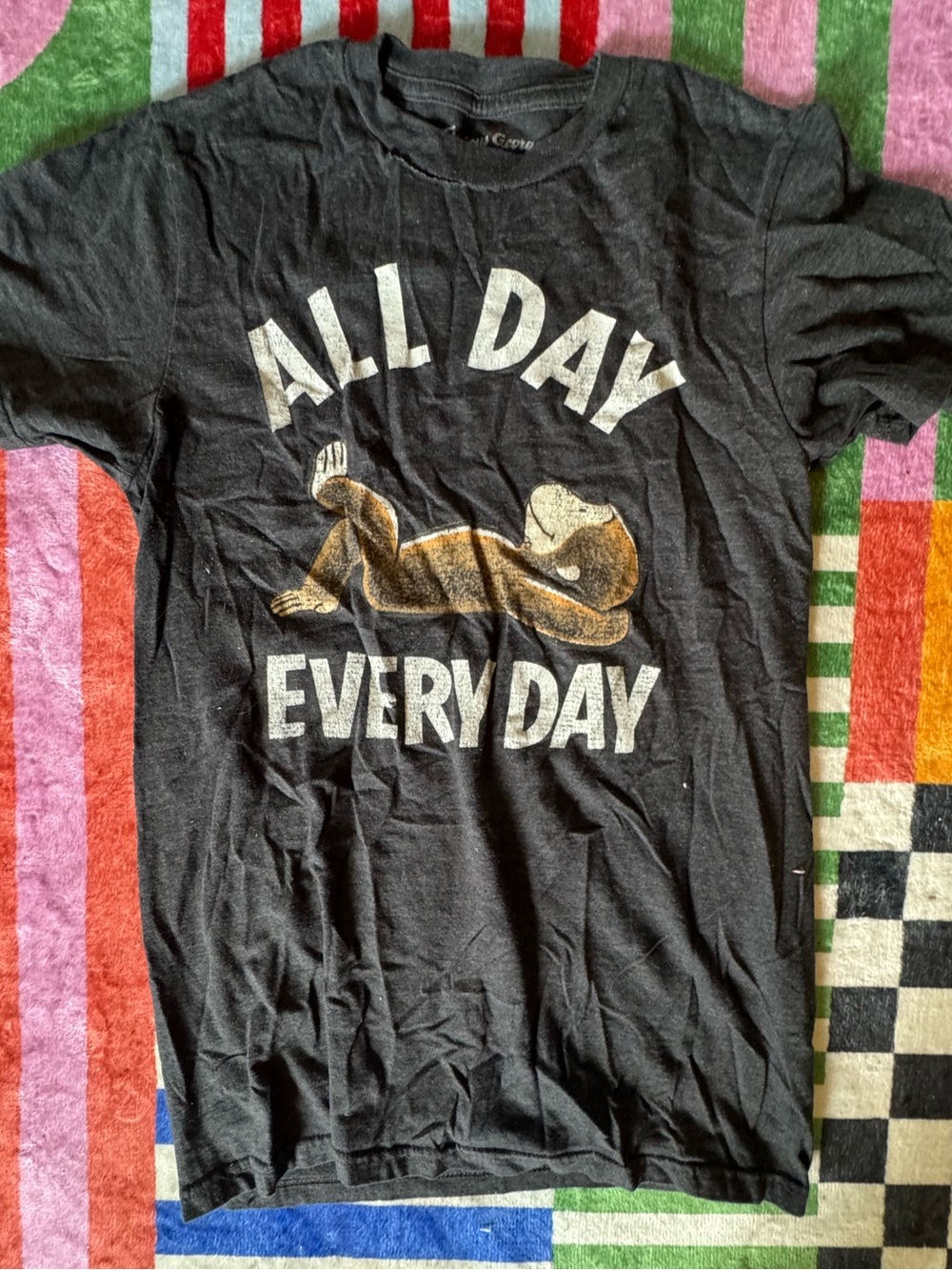 All Day Every Day Black Tee